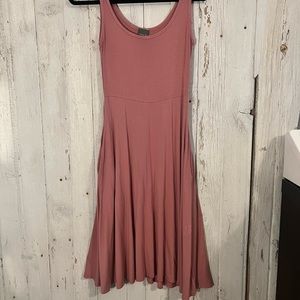 Mauve Tank Dress